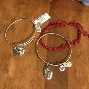 Alex & Ani Charm and Cord Bracelets